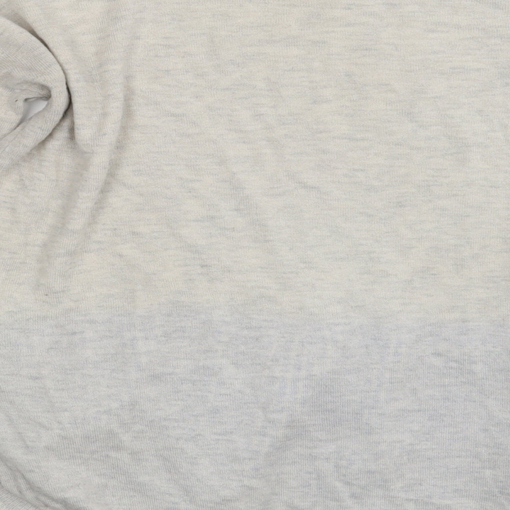 Womens UK Size One Size Nicole Ivory Basic T-Shirt