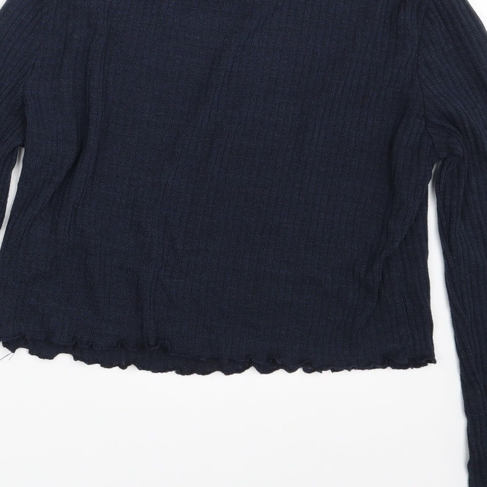 SheIn Womens Blue   Pullover Jumper Size S
