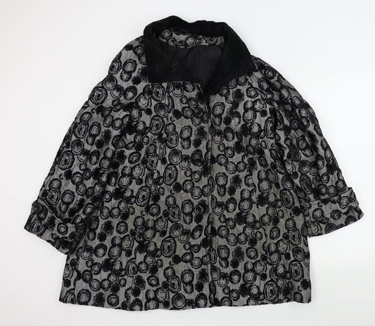 Womens UK Size M Roman Black Jacket