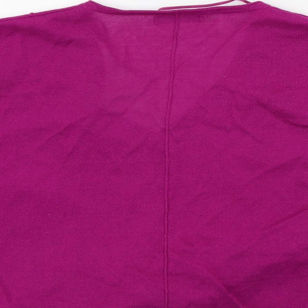 Womens UK Size L M&S Pink Pullover Jumper