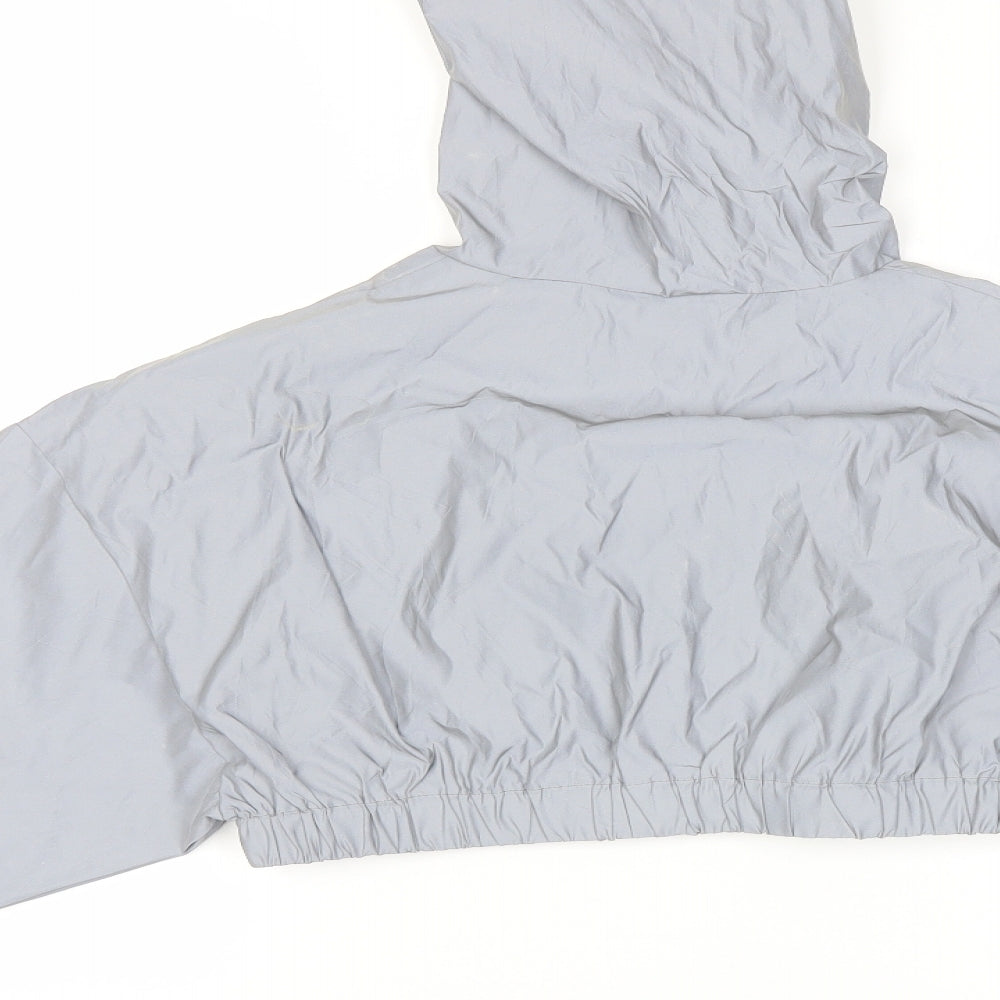 Womens UK Size L Preworn Grey Jacket