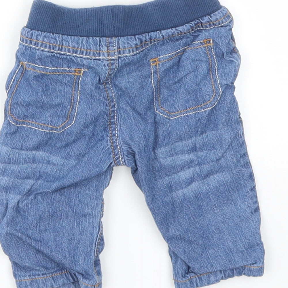 George Boys Blue Capri Leggings Size 3-6 Months