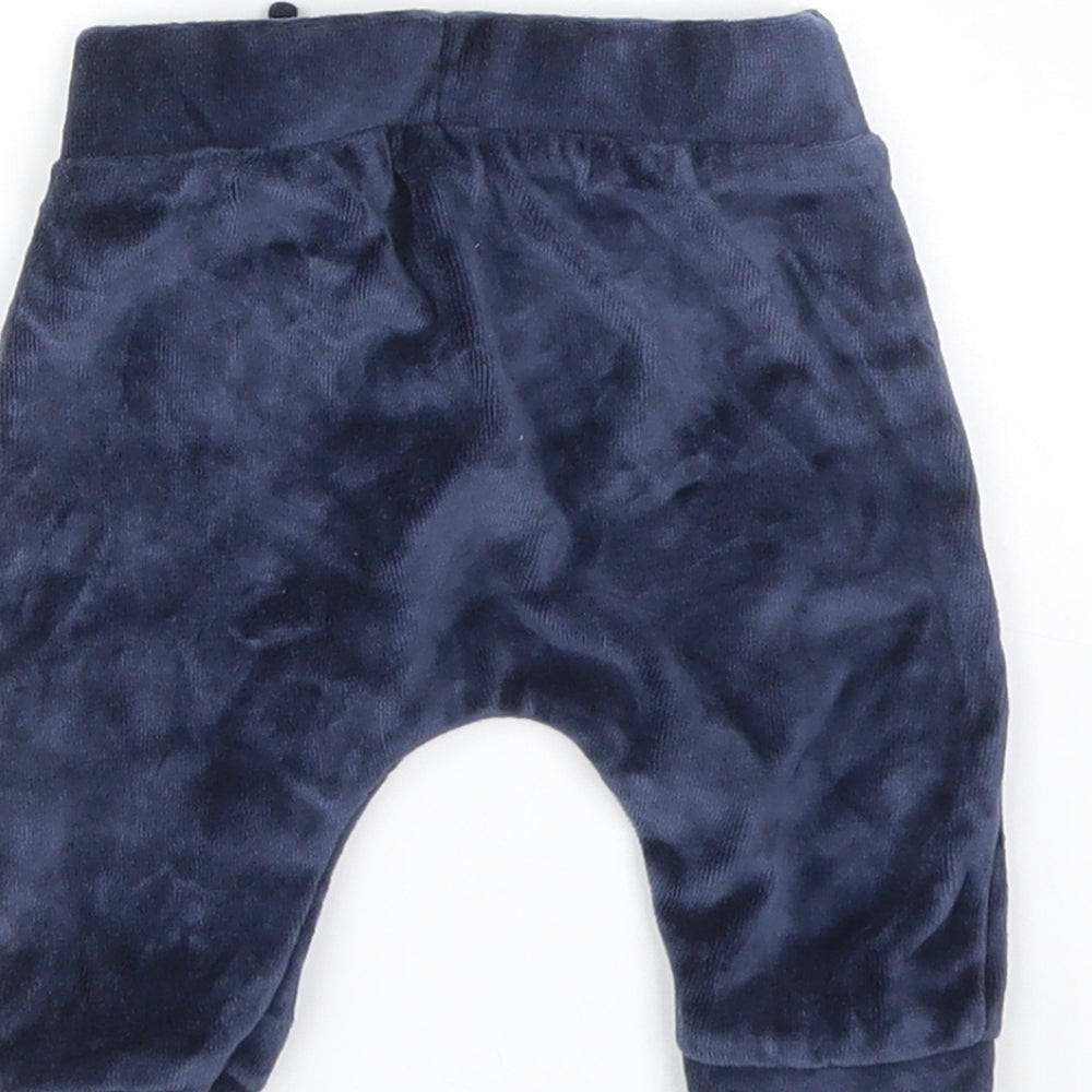 TU Boys Blue Capri Trousers Size 3-6 Months