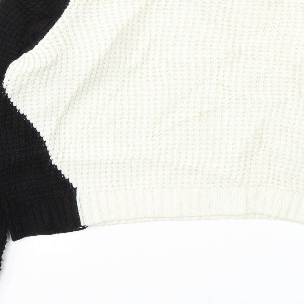 F&F Womens Black Pullover Jumper Size 16