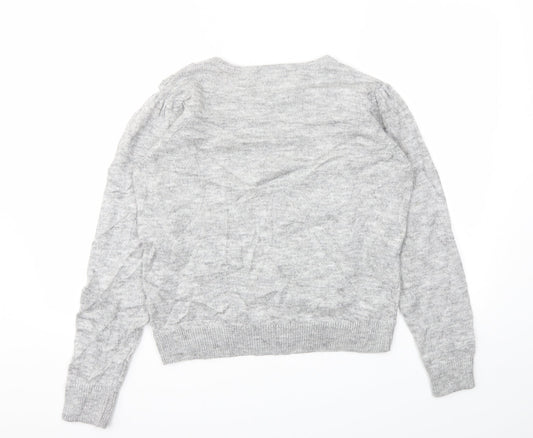 Dorothy Perkins Womens Grey Pullover Jumper Size 14