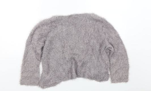 CMD Womens Purple Cape Jumper Size 14