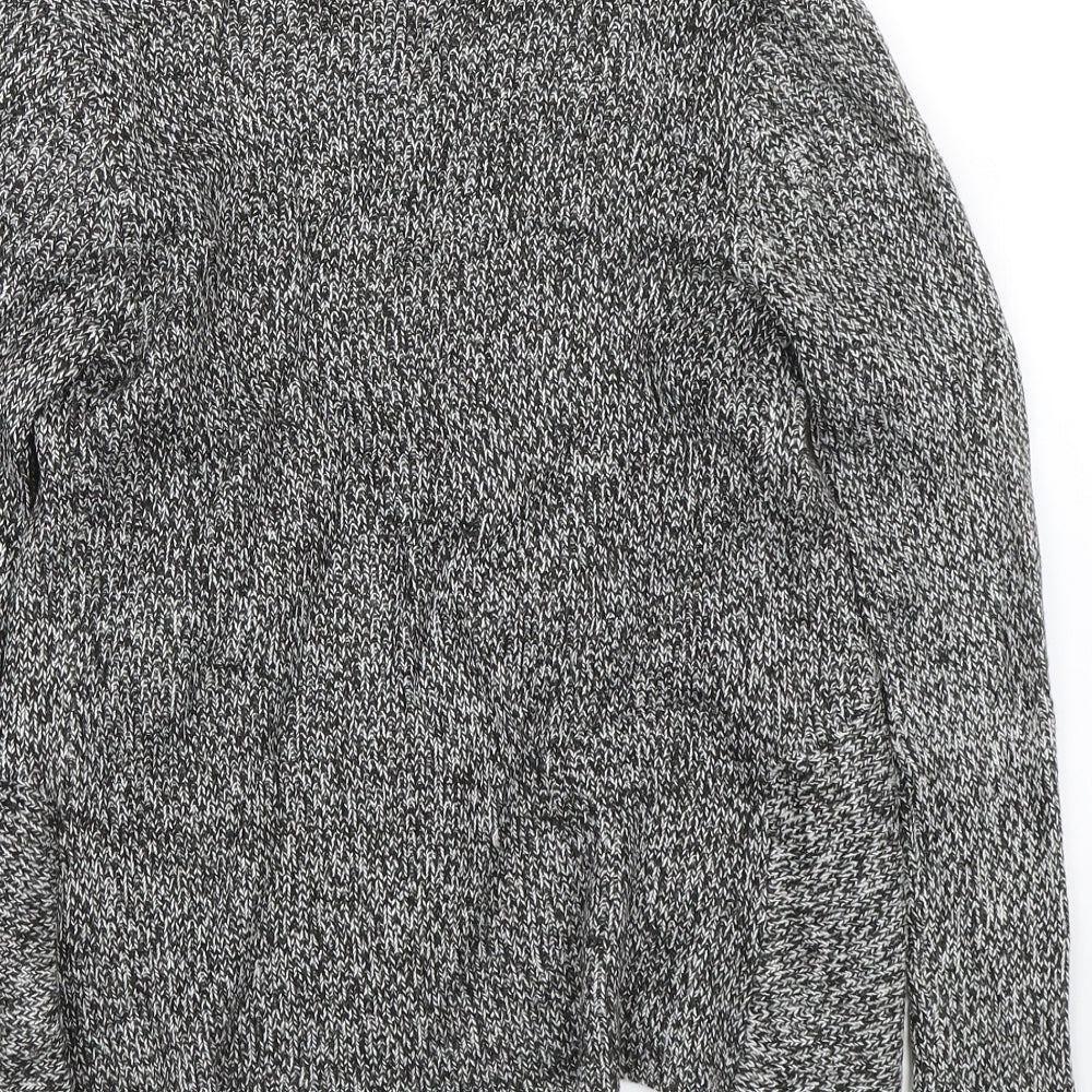 Womens UK Size XS H&M Black Cardigan Jumper