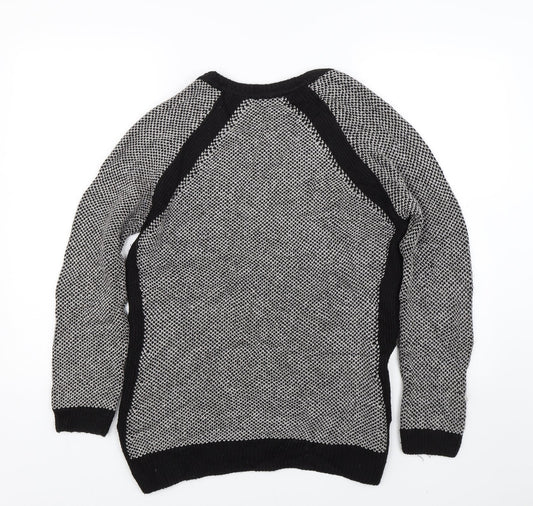 Womens UK Size 14 M&S Grey Pullover Jumper