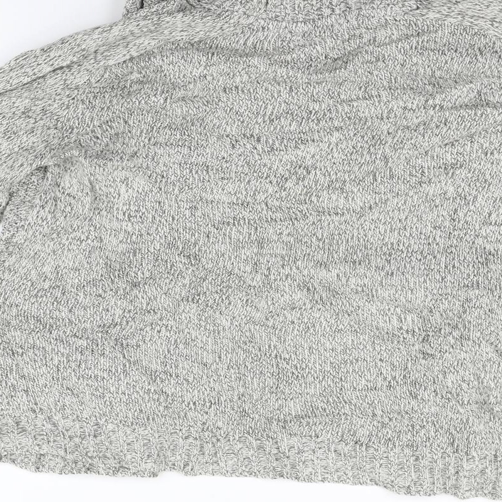 F&F Womens Grey Cardigan Jumper Size M