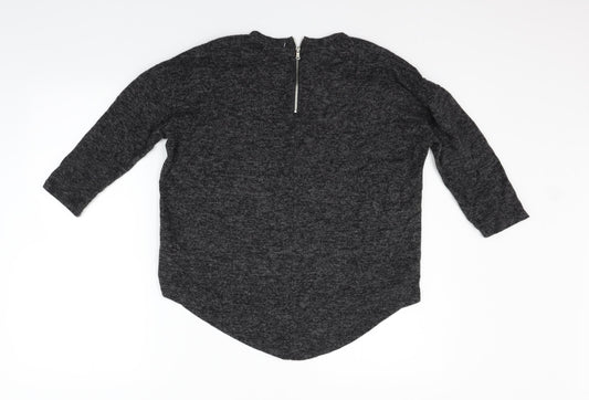 Primark Womens Grey Pullover Jumper Size XS