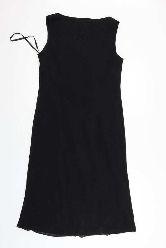 Anne Brooks Womens Black A-Line Size 12
