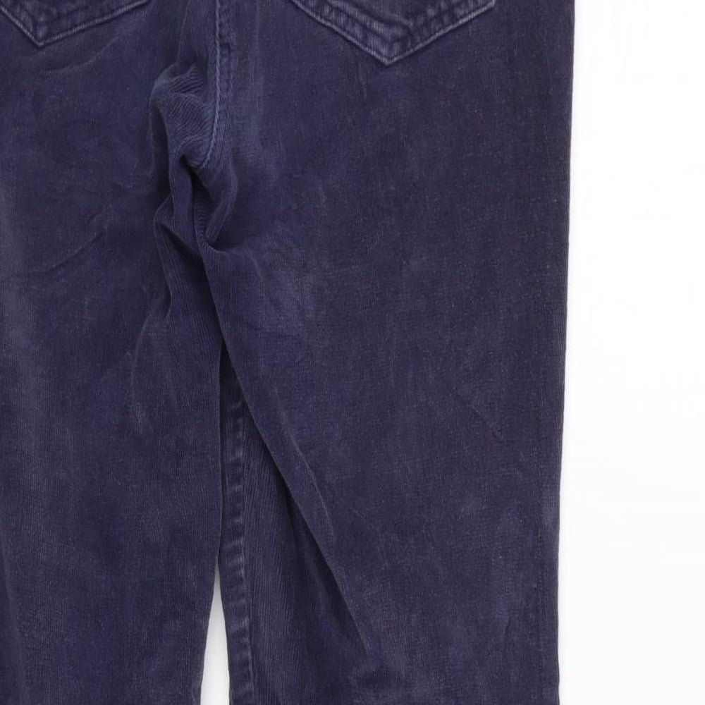 Womens UK Size 10 DASH Regular Fit Blue Trousers