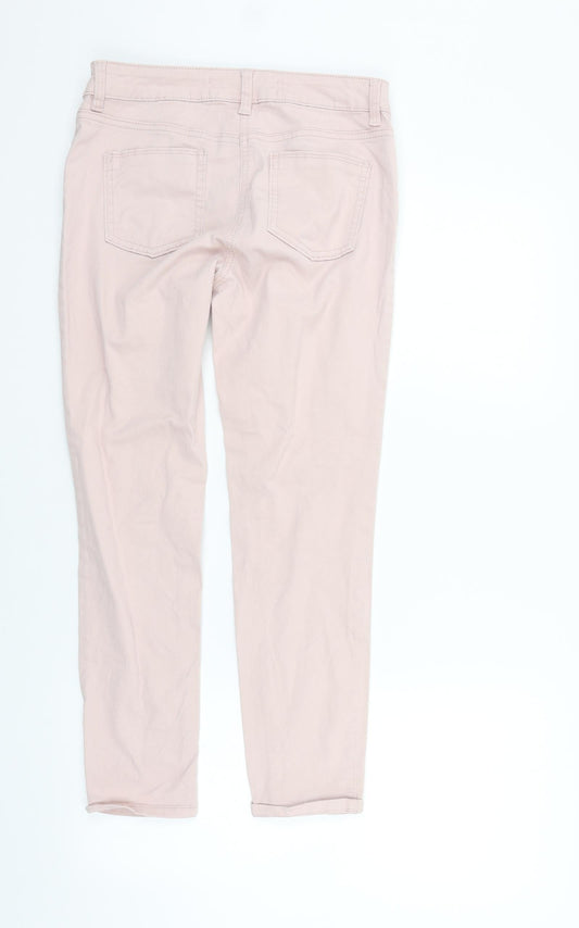 Womens UK Size 8 NEXT Regular Fit Sweatpants Pink Trousers