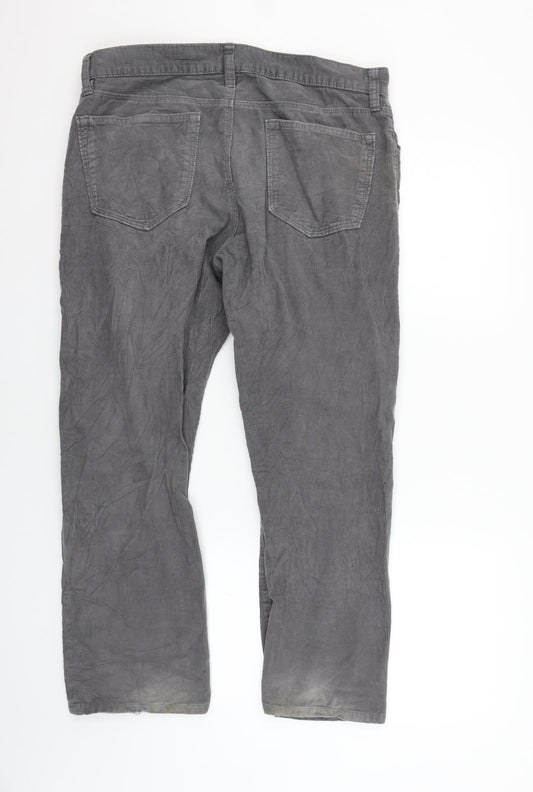 Womens UK Size 34 in Gap Regular Fit Grey Trousers
