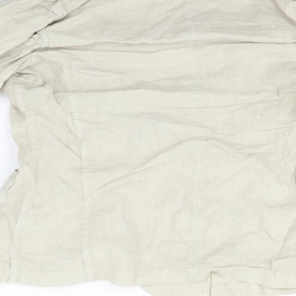 Womens UK Size 10 Per Una Beige Jacket