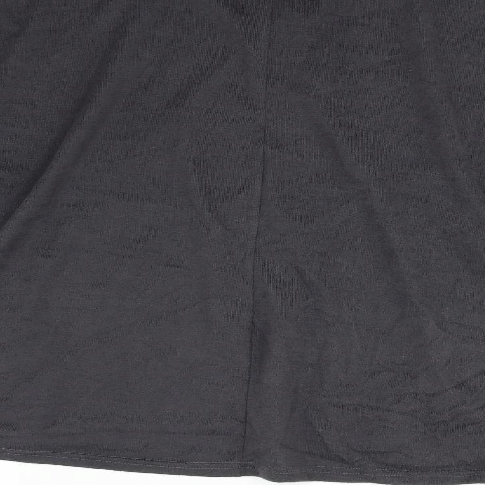 Womens UK Size L New Look Grey Camisole T-Shirt