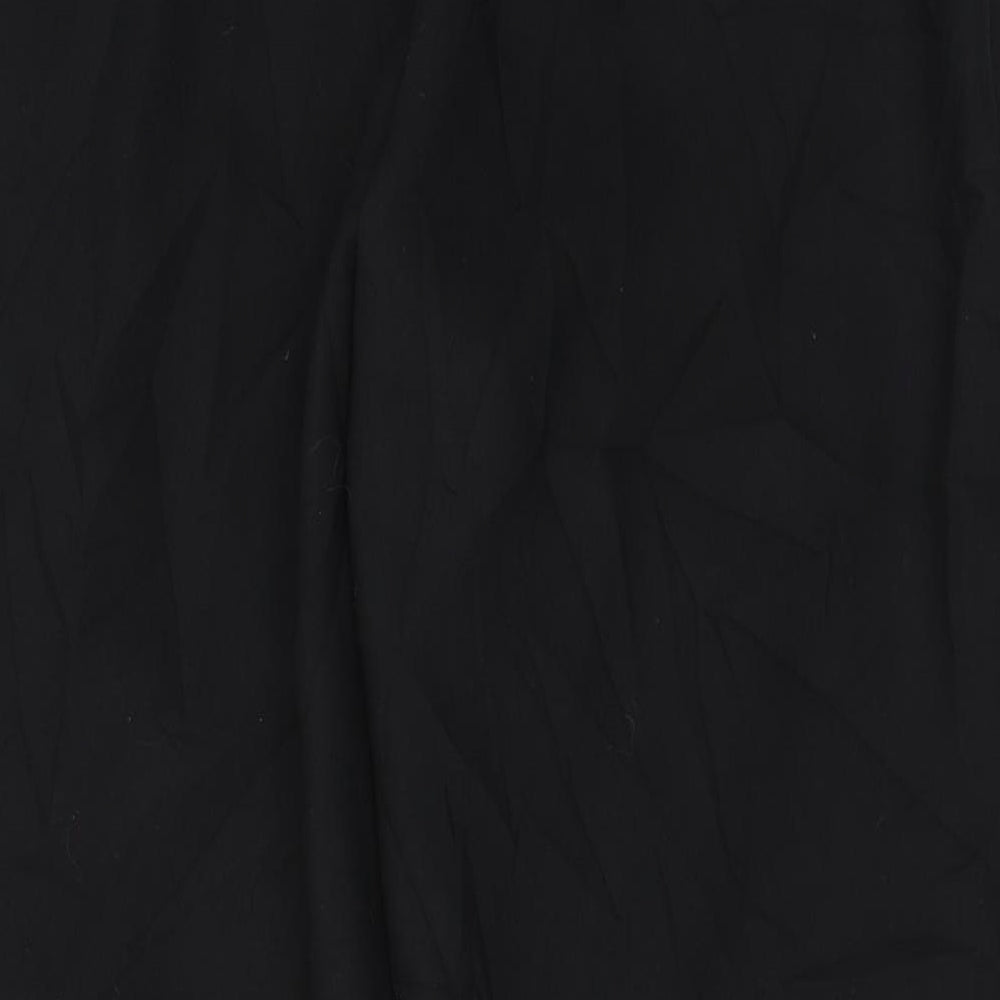 Womens UK Size 14 Marks and Spencer Regular Fit Black Trousers