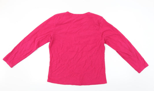 George Womens Pink Pullover Jumper Size 8