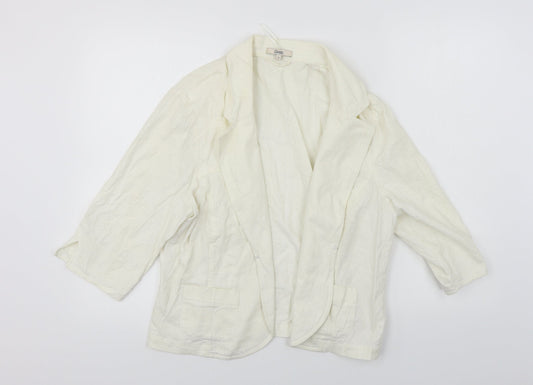 Womens UK Size 18 Classic Silver Jacket