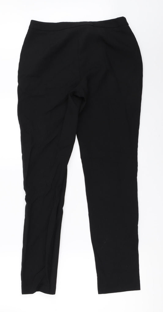 Womens UK Size 8 Atmosphere Regular Fit Black Trousers