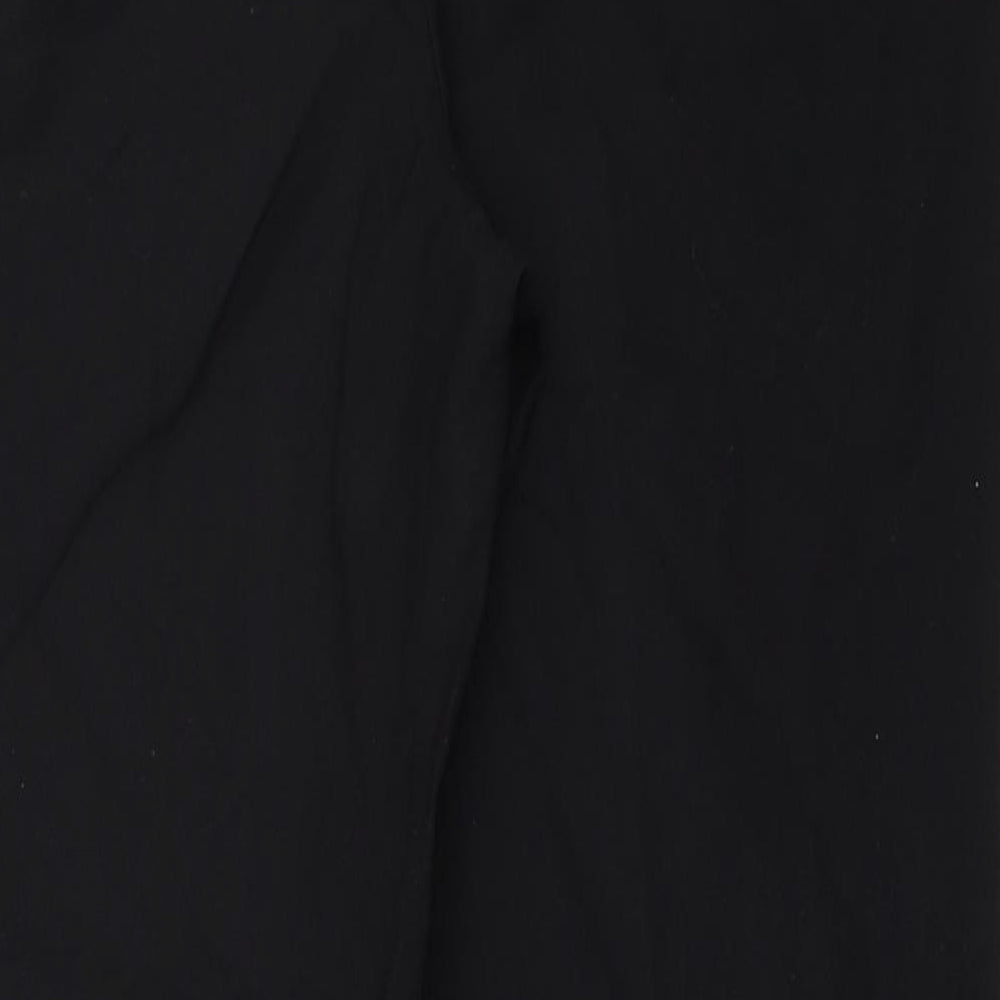 George Womens Black Trousers Size 12 L27 in