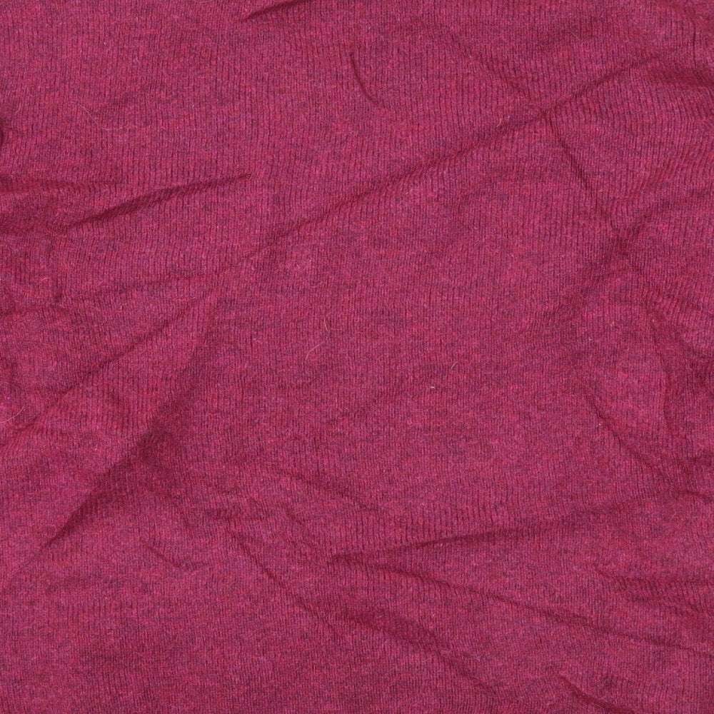 EWM Womens Purple Pullover Jumper Size M