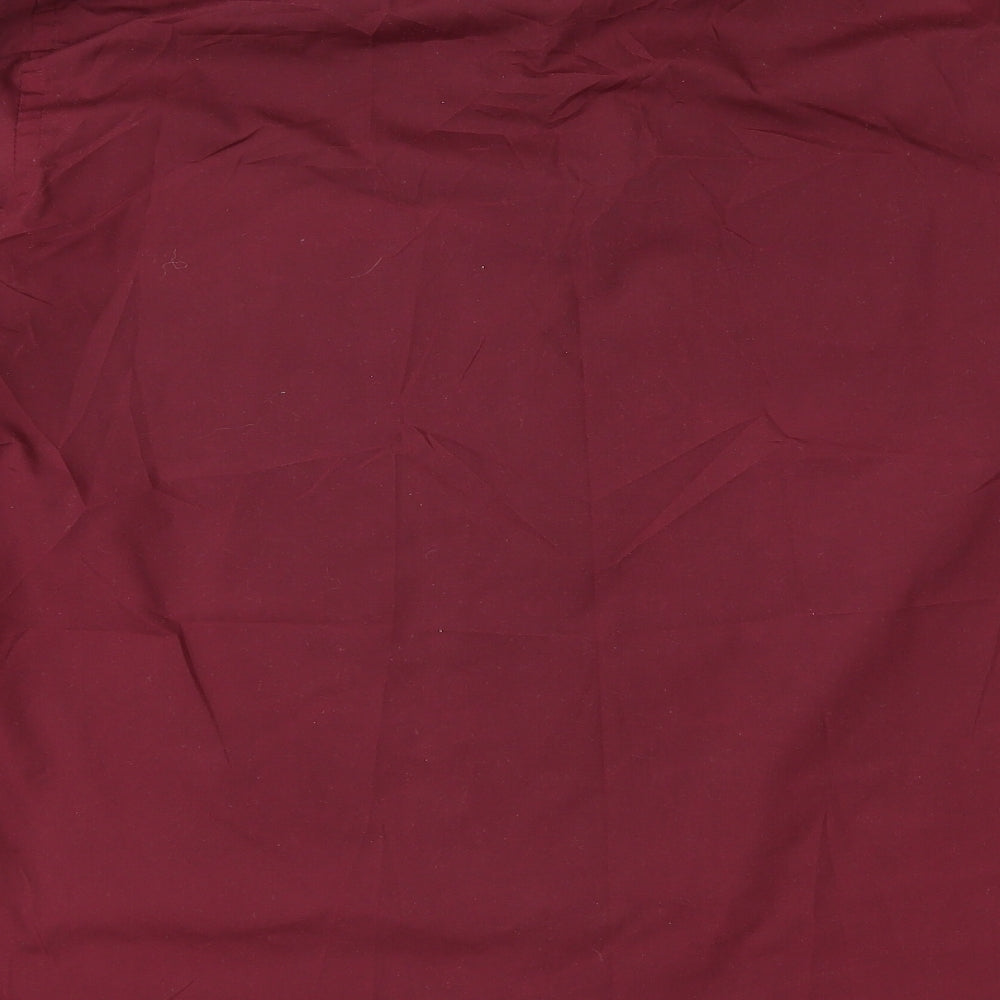 TU Mens Purple Button-Up Size 16