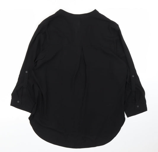 Dorothy Perkins Womens Black   Bodysuit One-Piece Size 10