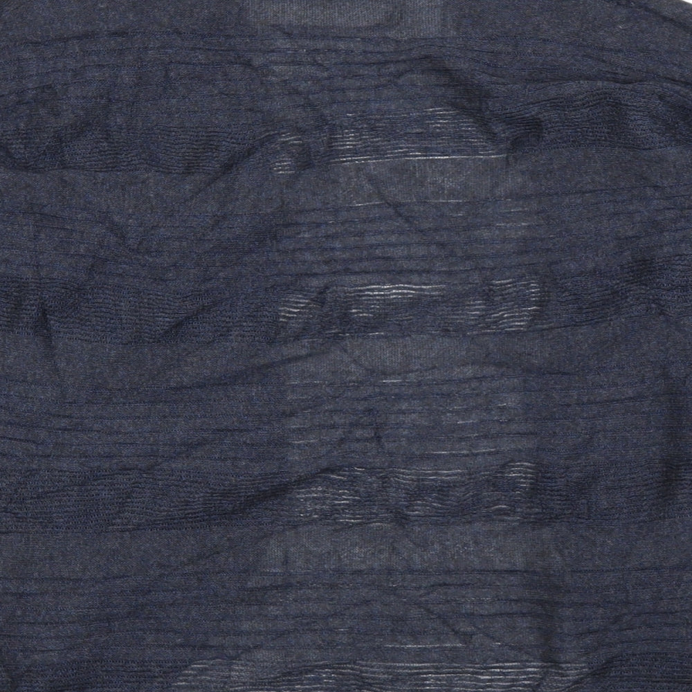 Womens UK Size 14 M&Co Blue Cardigan Jumper