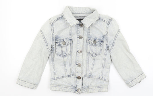 Warehouse Womens Blue Jacket Size 6