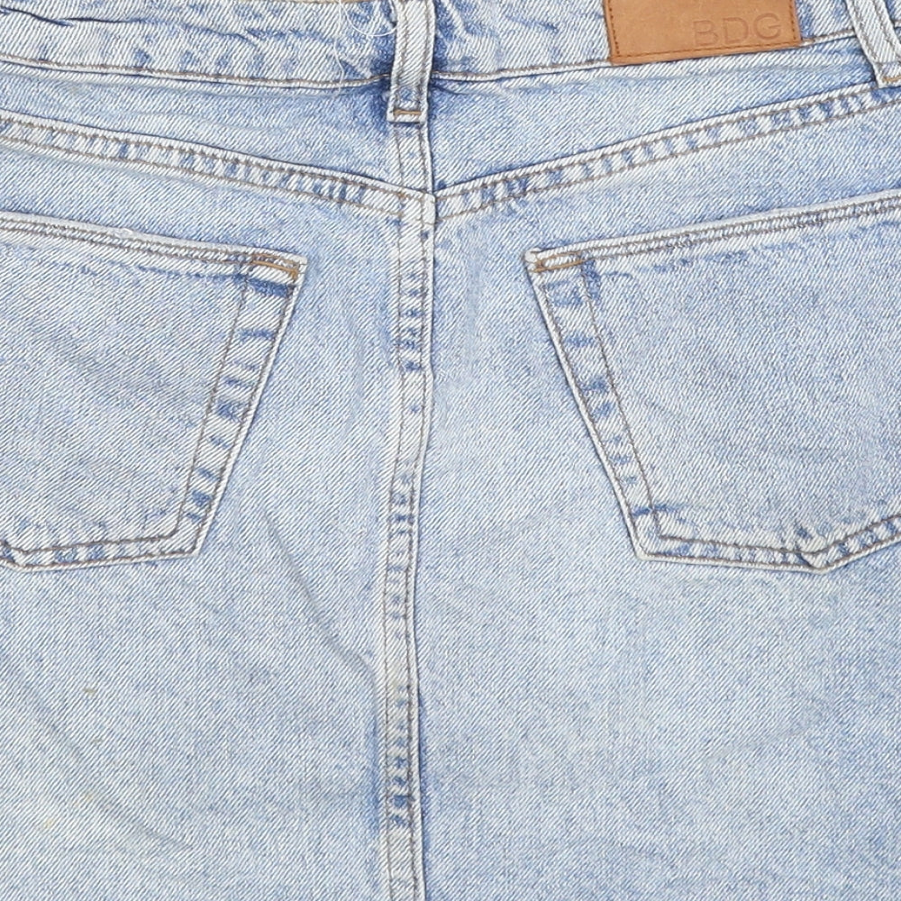 BDG Womens Blue Mini Skirt Size XS