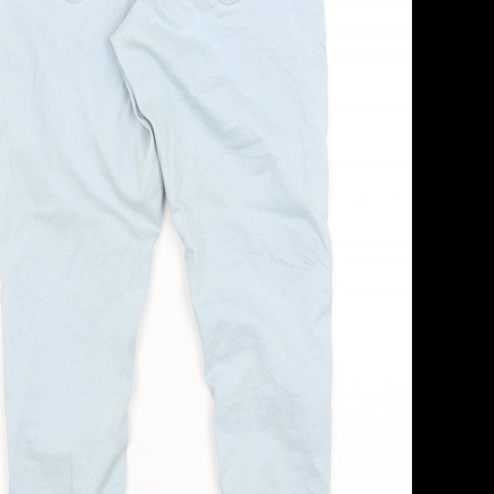 Topshop Womens Blue Skinny Jeans Size 28 in L24 in