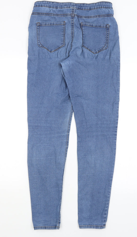 Denim Co Womens Blue Skinny Jeans Size 14 L30 in