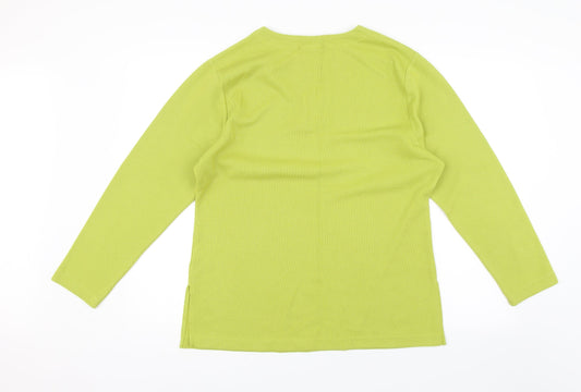 Womens UK Size 14 Wallis Green Pullover Jumper