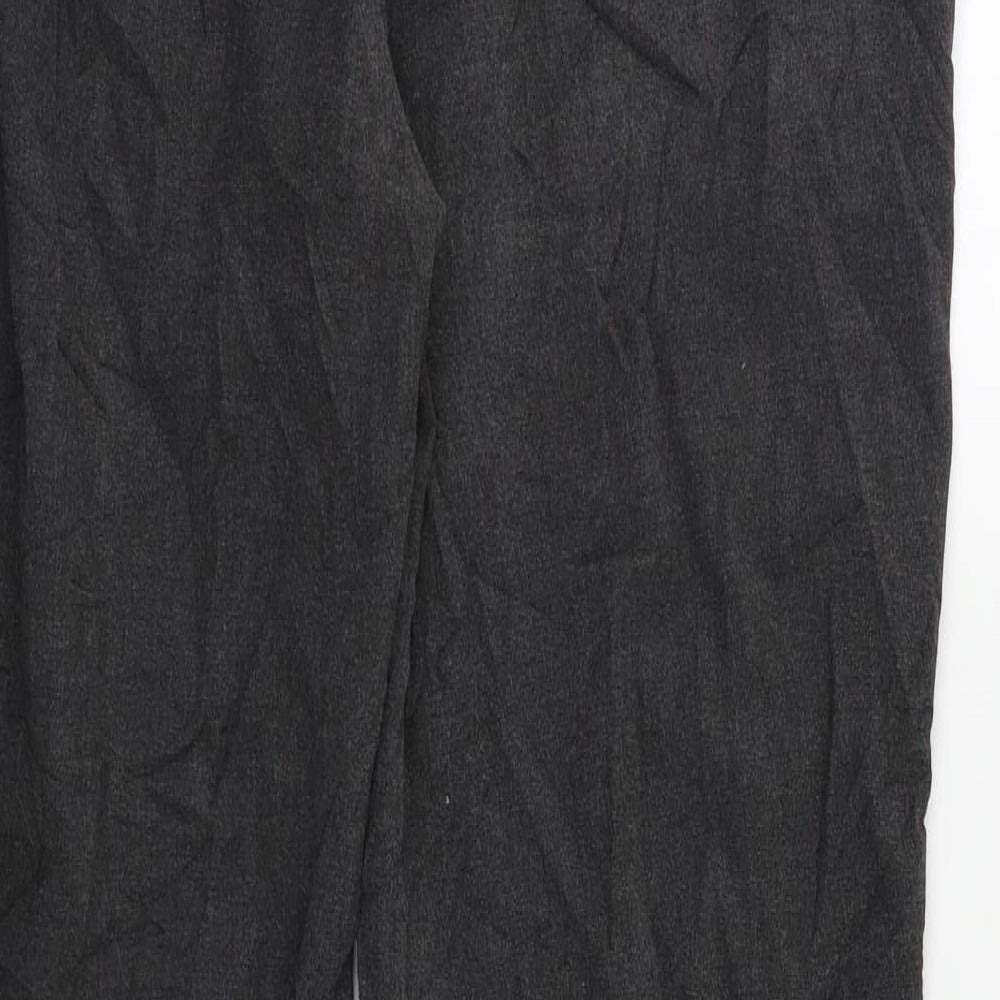 Womens UK Size 12 Per Una Regular Fit Grey Trousers