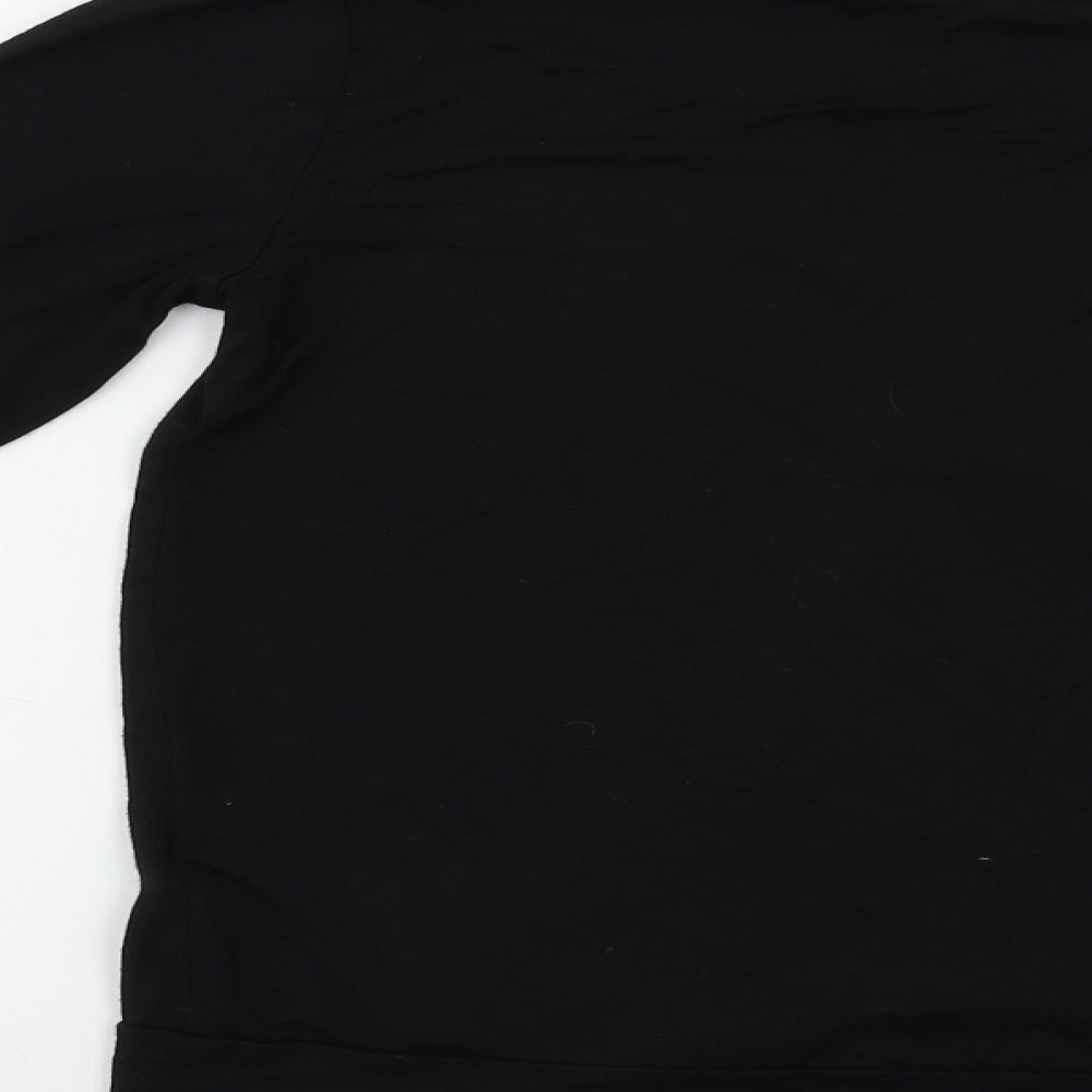 Womens UK Size S Gap Black Basic Blouse