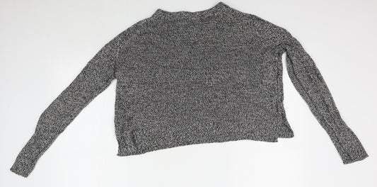 Womens UK Size M H&M Grey Pullover Jumper