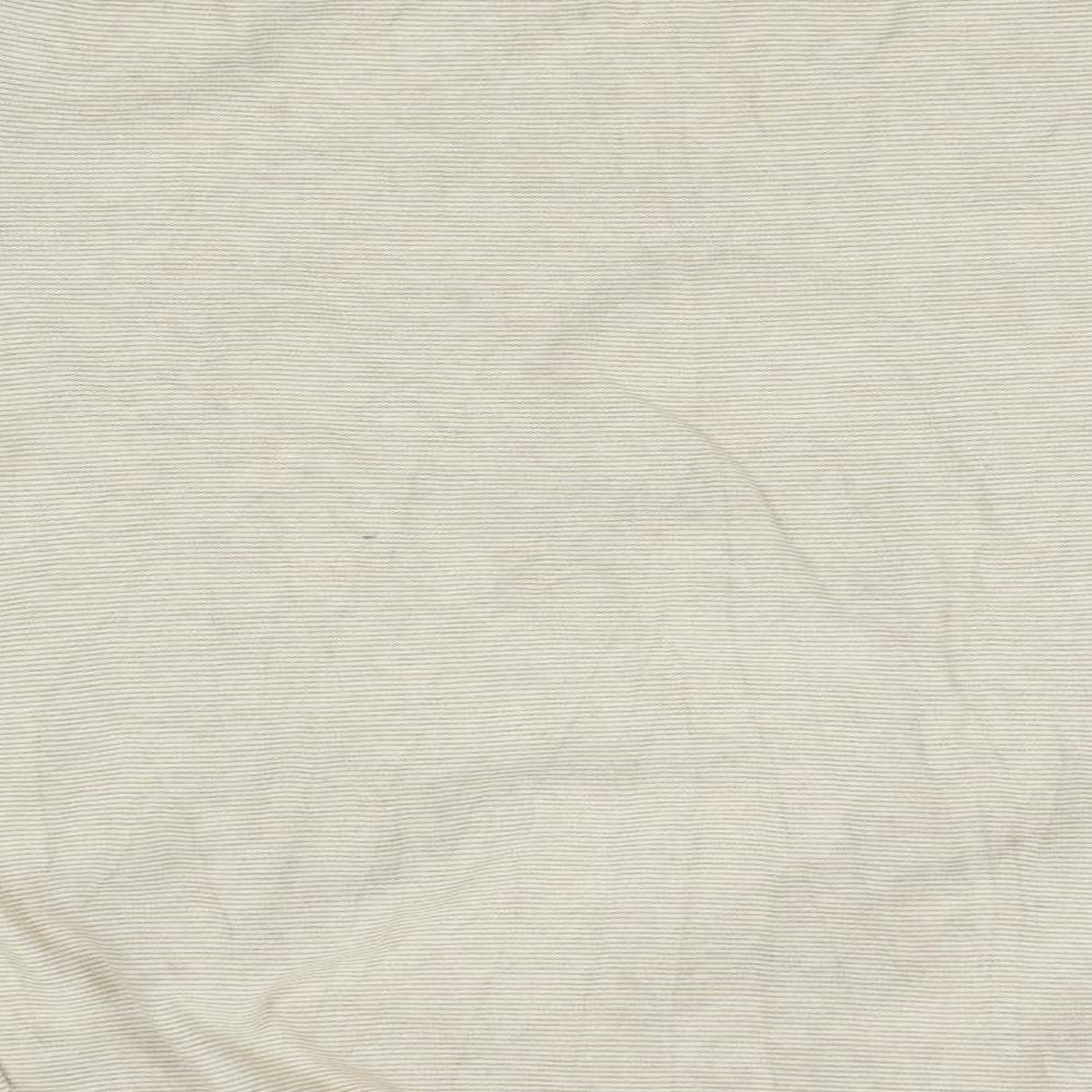 Primark Mens Beige Striped Pullover Jumper Size M