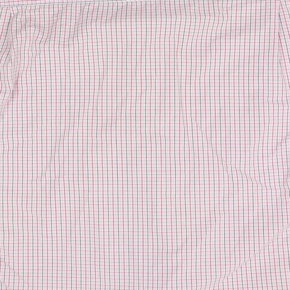 Mens UK Size XL Bosideng Pink Button-Up Short Sleeve Casual Shirt
