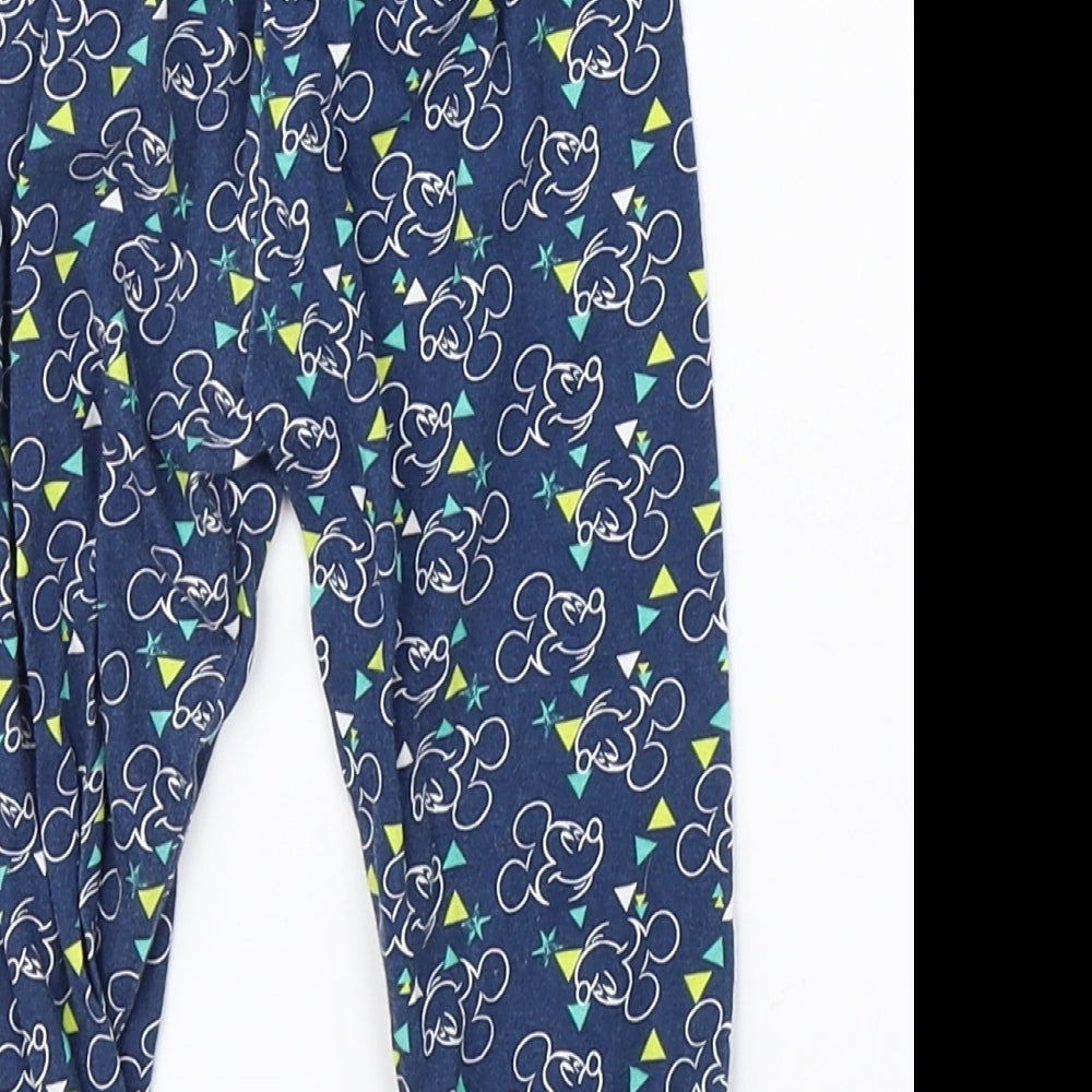 Disney Baby Blue Pyjama Pants Size 6-9 Months - disney mickey mouse