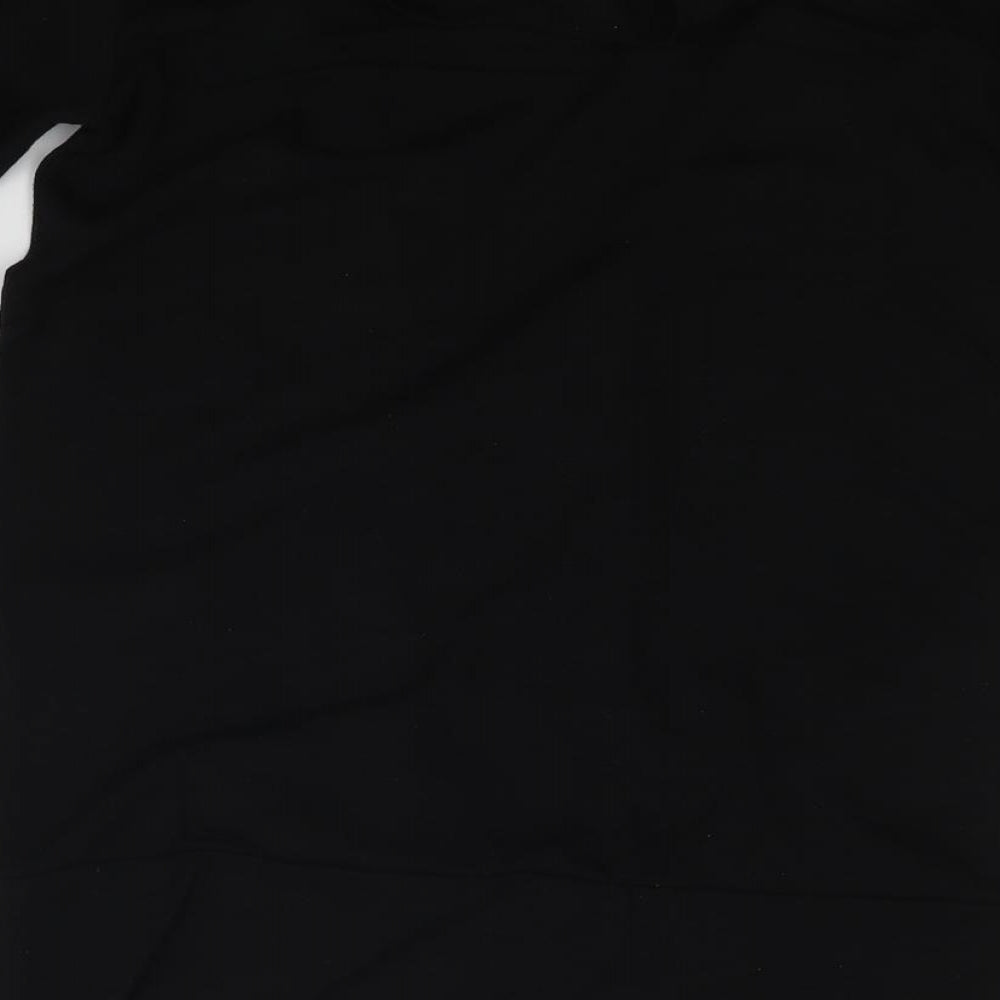 Papaya Womens Black Basic Blouse Size 8