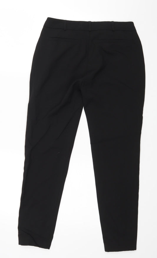 Womens UK Size 6 Select Regular Fit Dress Pants Black Trousers