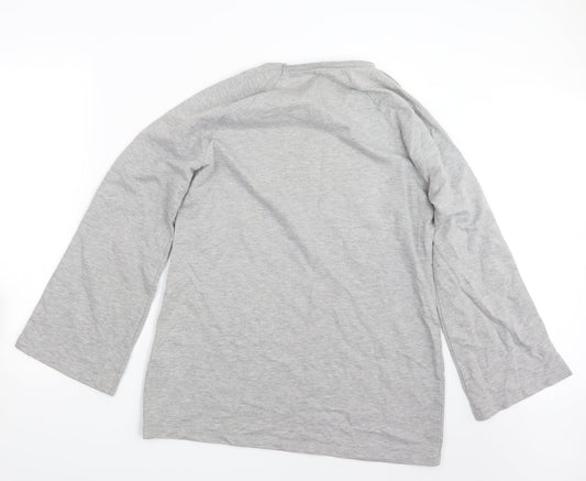 Boohoo Womens Grey Pullover Jumper Size 12