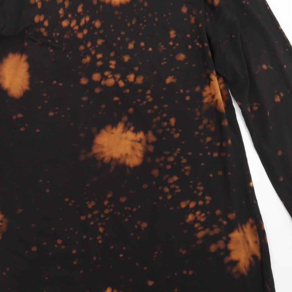 Missguided Womens Black Geometric Mini Size 8