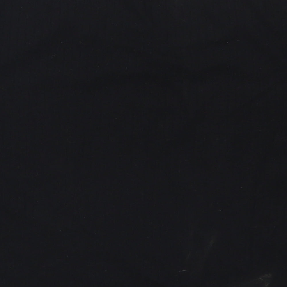 Womens UK Size 8 Select Black Basic T-Shirt
