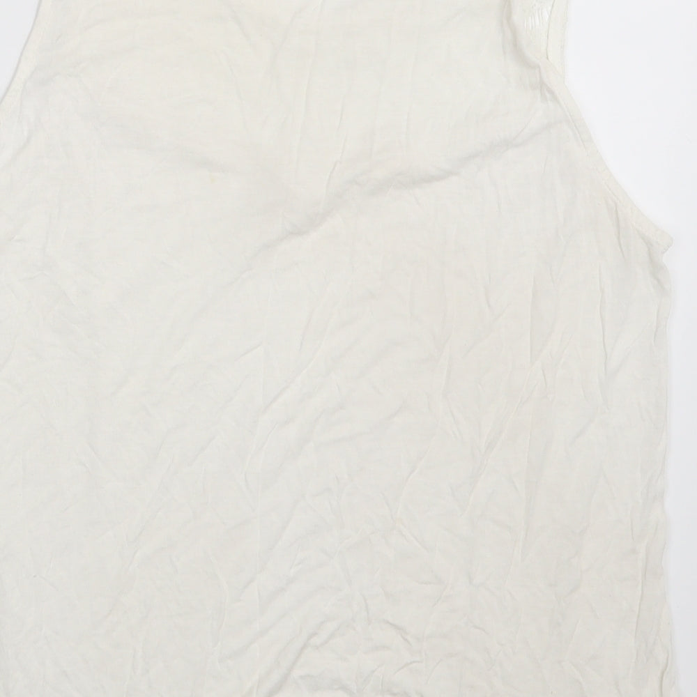 Womens UK Size M H&M Ivory Camisole Blouse