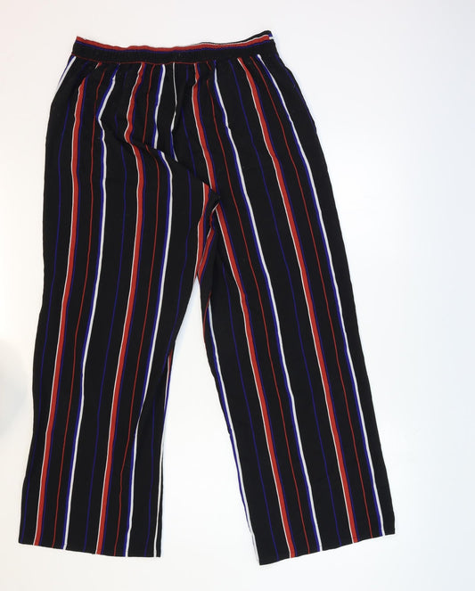 Womens UK Size 12 Papaya Regular Fit Windbreaker Blue Trousers