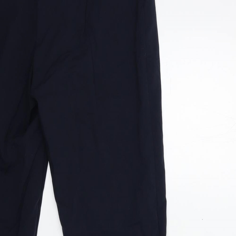 New Look Womens Blue Trousers Size 12 L29 in