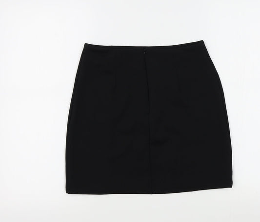 SheIn Womens Black A-Line Skirt Size S