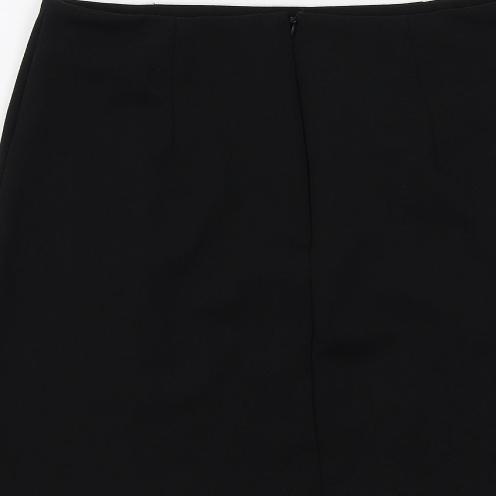 SheIn Womens Black A-Line Skirt Size S